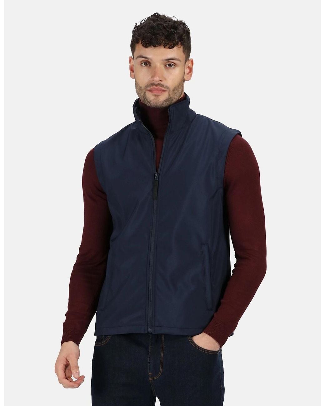 Regatta Blue Professional Classic Lightweight Softshell Bodywarmer for men