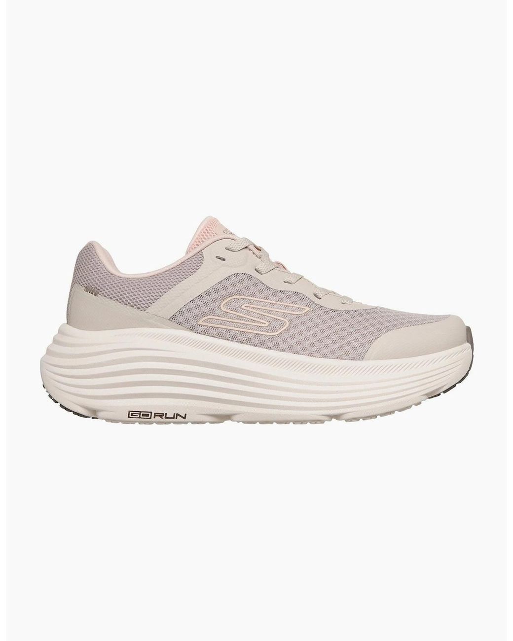 Skechers Max Cushioning Endeavour Natural Synthetic/Trim Trainers