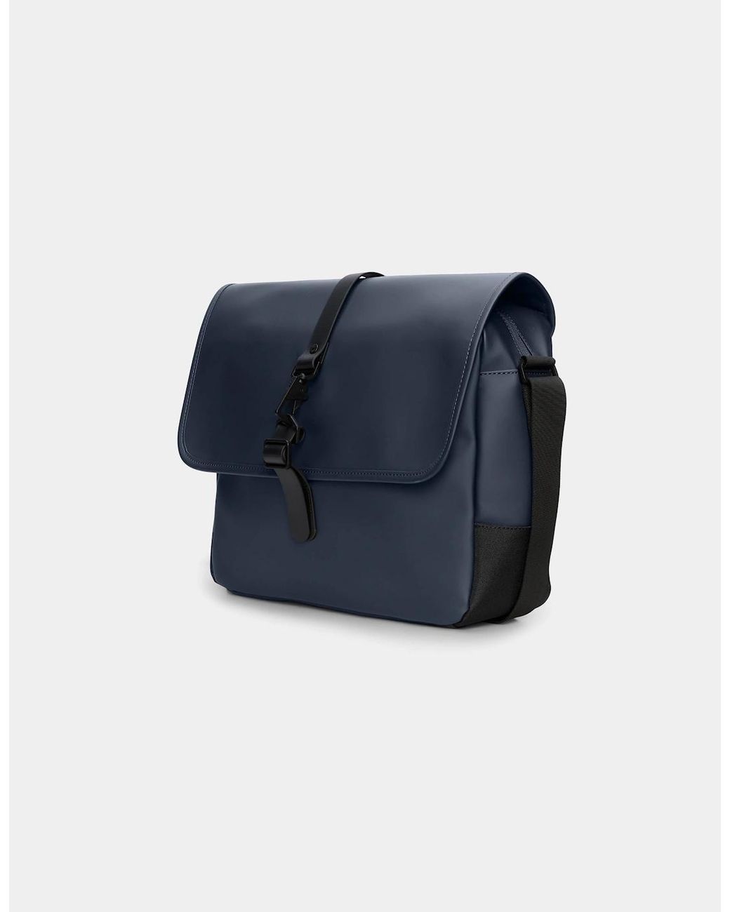 Rains Blue Messenger Bag