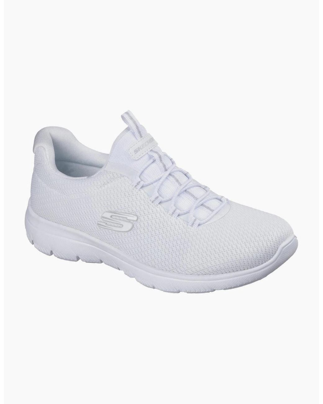 Skechers White Summits Summer Blush Trainers