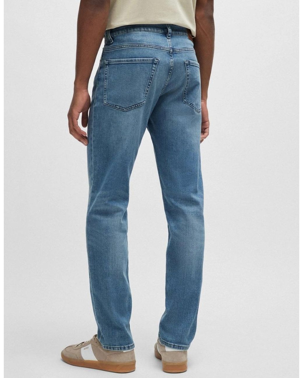 Boss Blue Boss Re Maine Regular Fit Jeans for men