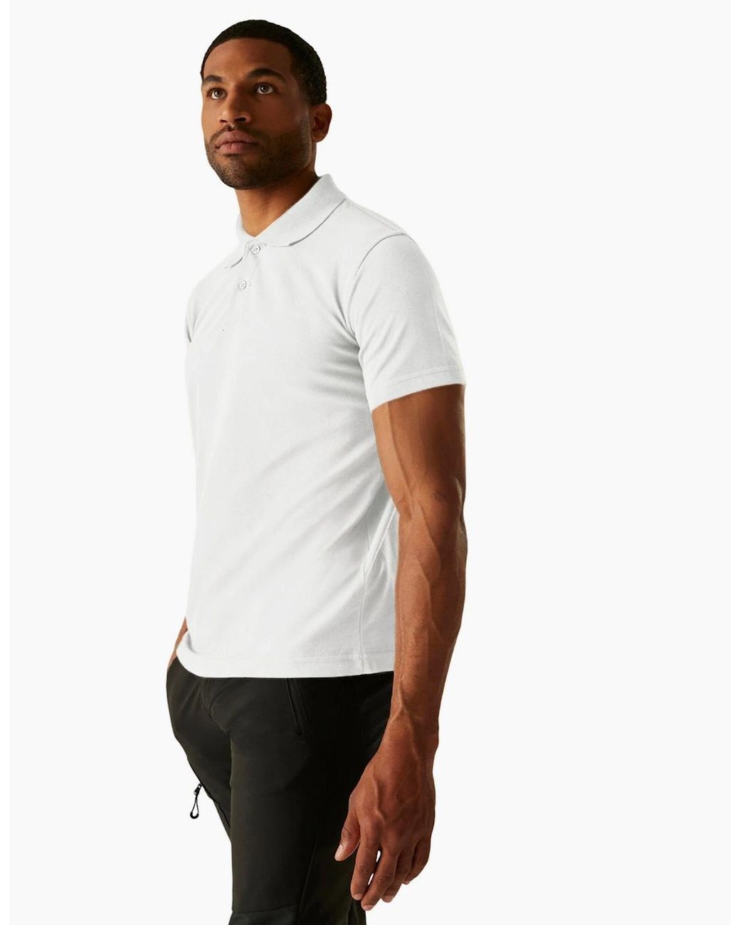 Regatta White Professional Pique Polo Shirt for men