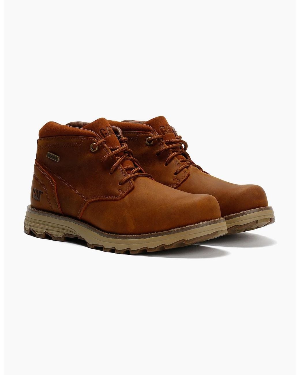 Caterpillar Brown Elude Waterproof Leather P724341 Boots for men