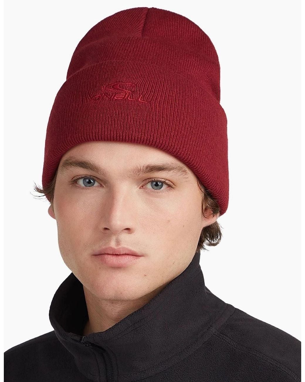 O'neill Sportswear Red Logo Beanie