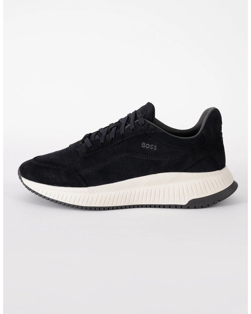 Boss Black Boss Ttnm Evo Suede Trainers for men