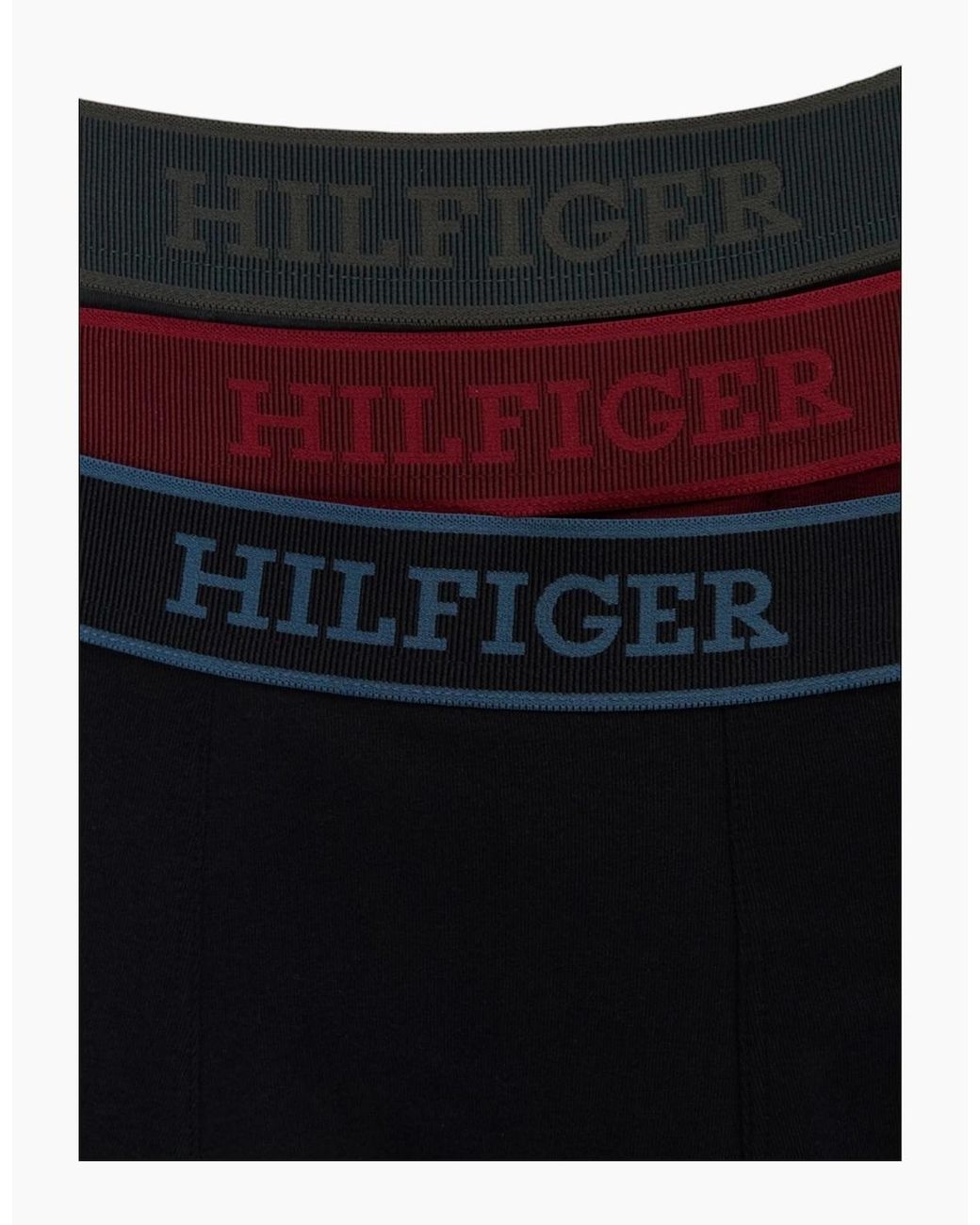 Tommy Hilfiger Blue Underwear 3 Pack Boxers for men
