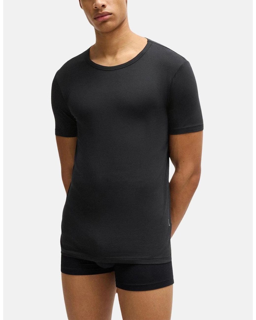 Boss Black Boss 2 Pack Stretch Cotton T-Shirts for men