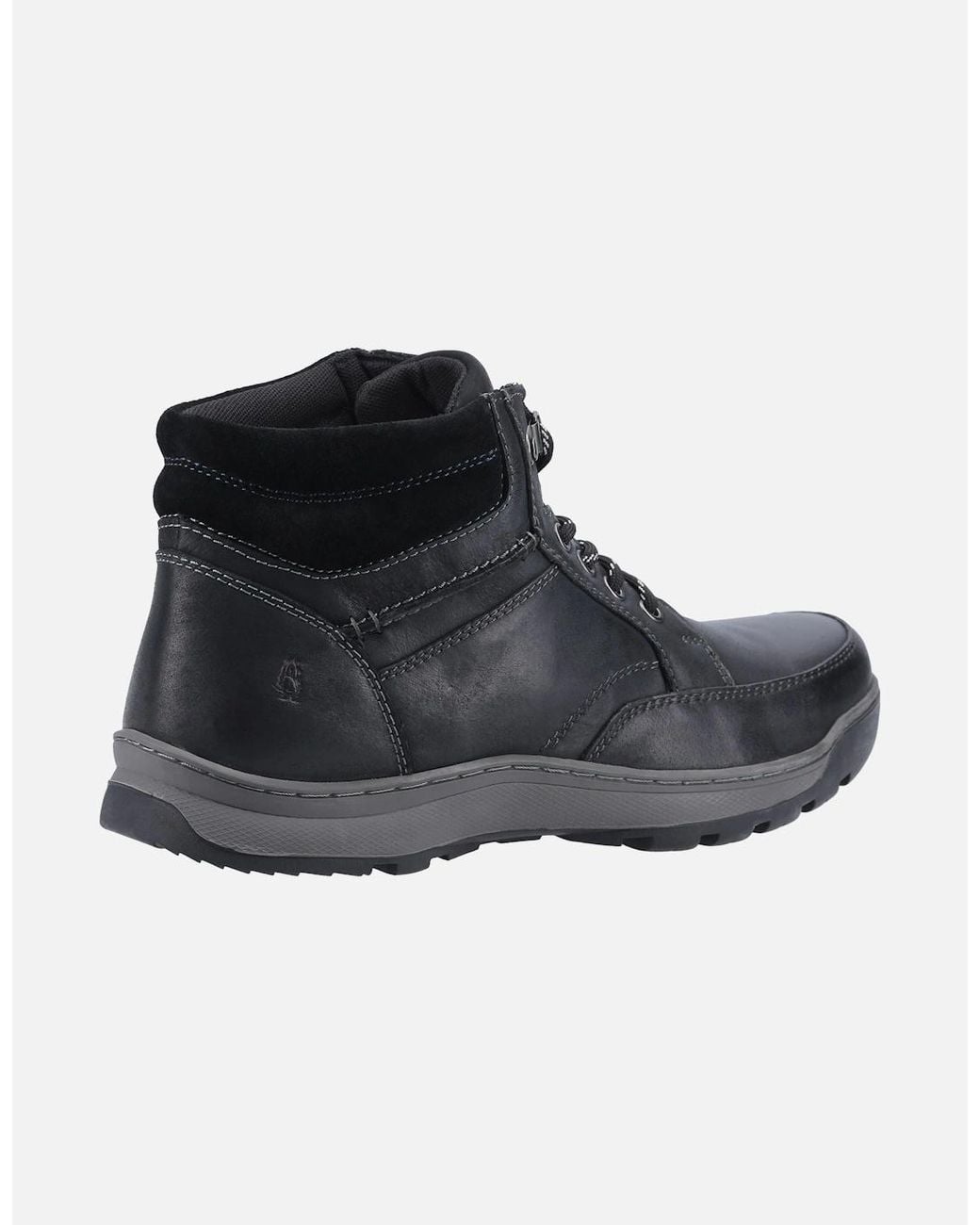 Hush Puppies Black Grover Lace Boots for men