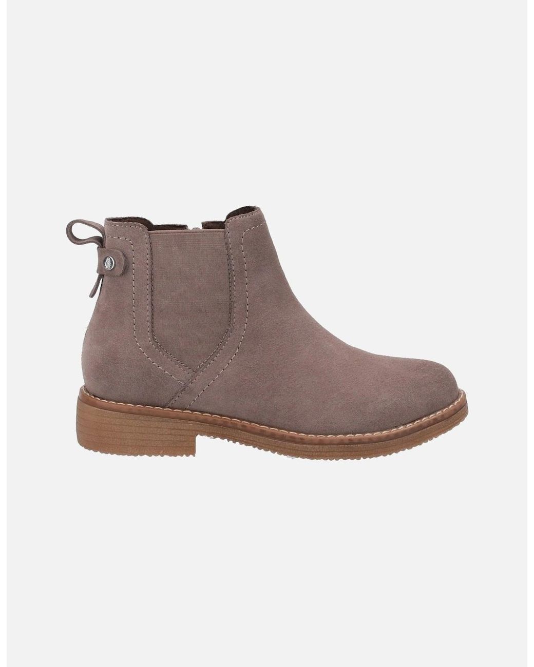 Hush Puppies Brown Maddy Suede Boots