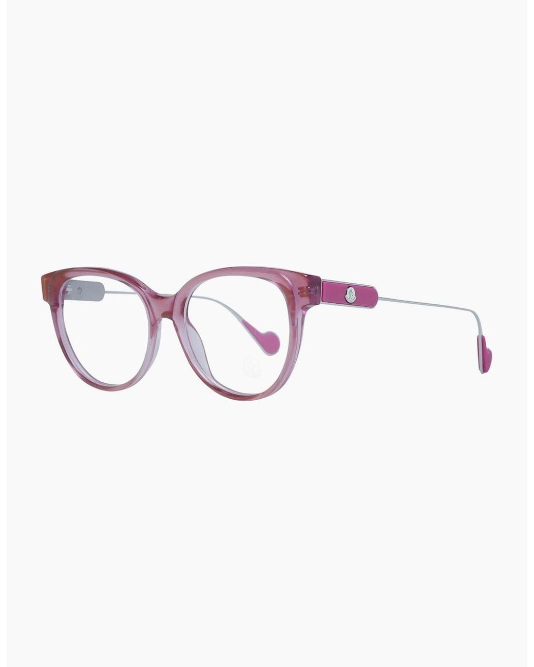 Moncler Pink Optical Frame Ml5056 068 53