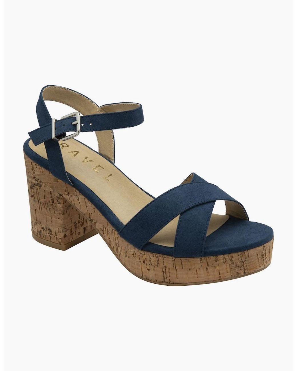 Ravel Blue Ghent Heeled Sandals