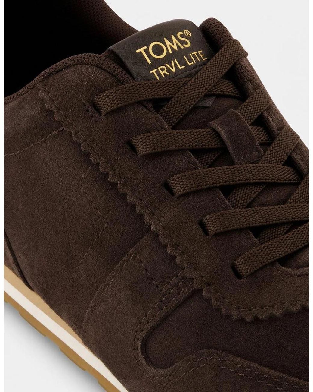 TOMS Brown Trvl Lite Palisade Casual Trainers Dark