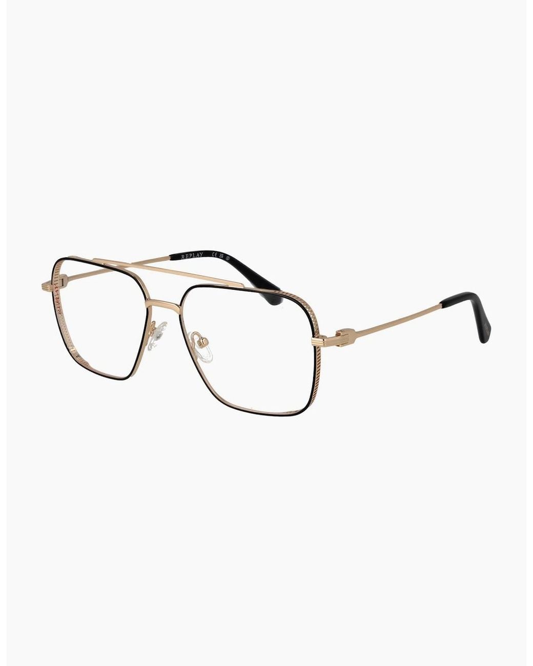 Replay Black Optical Frame Ry459V 01 57 for men