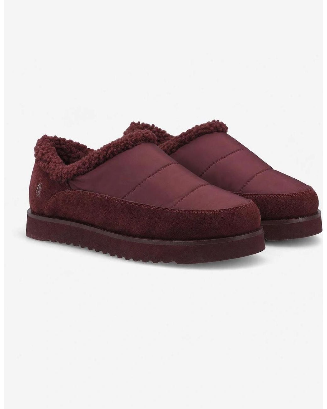 Hush Puppies Red Susie Full Slippers