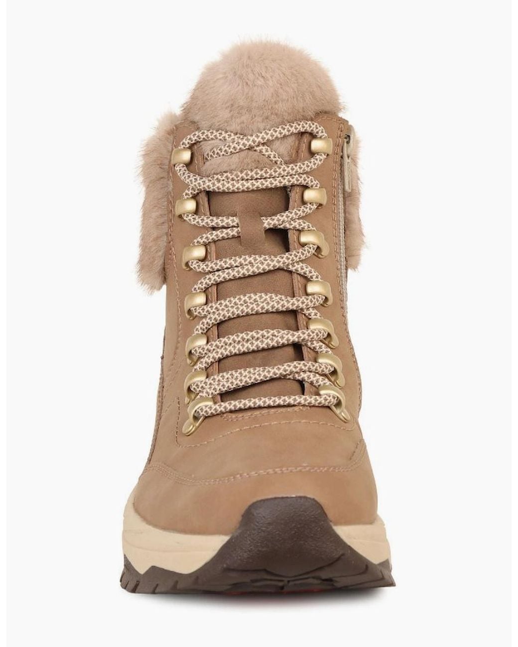 Rieker Natural Verbier Walking Boots