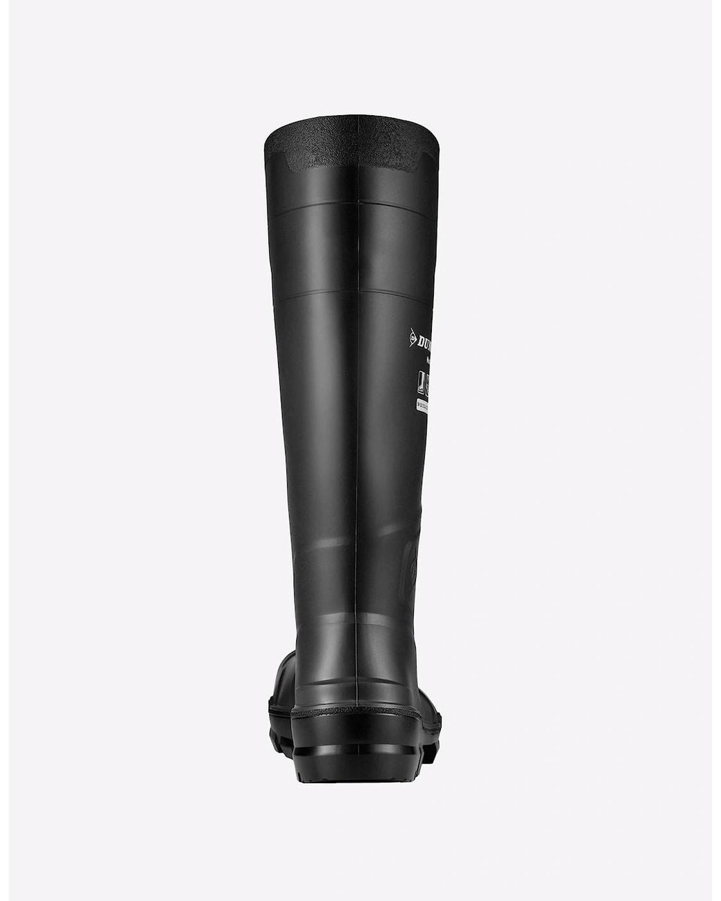 Dunlop Black Work-It Full Safety Waterproof Wellington for men