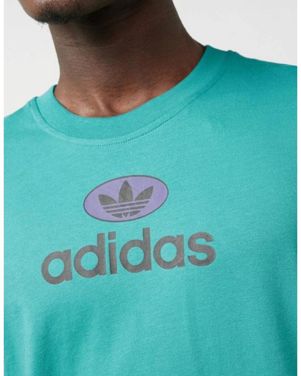 Adidas Originals Blue Graphic T-Shirt
