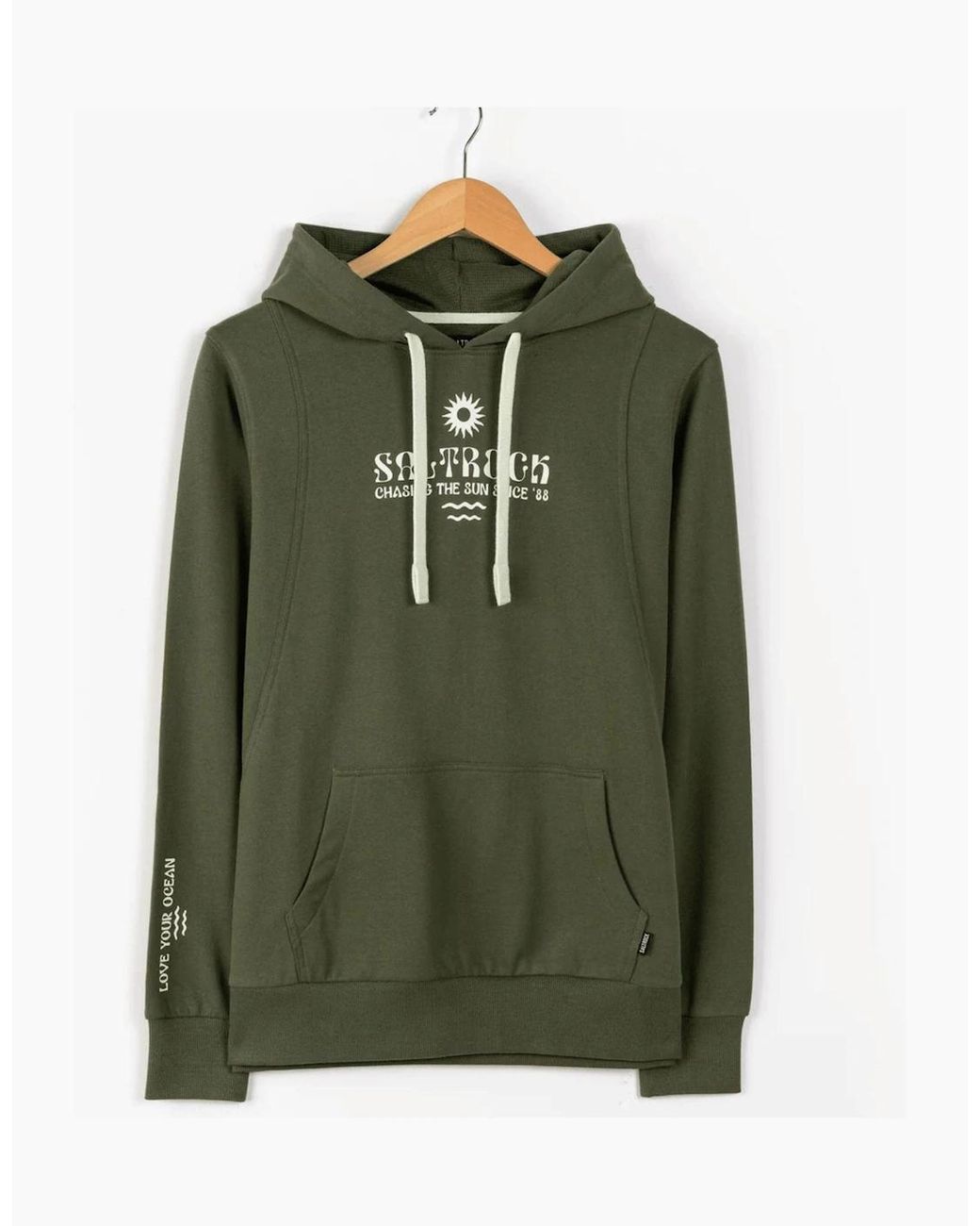 Saltrock Green Solace Hoodie
