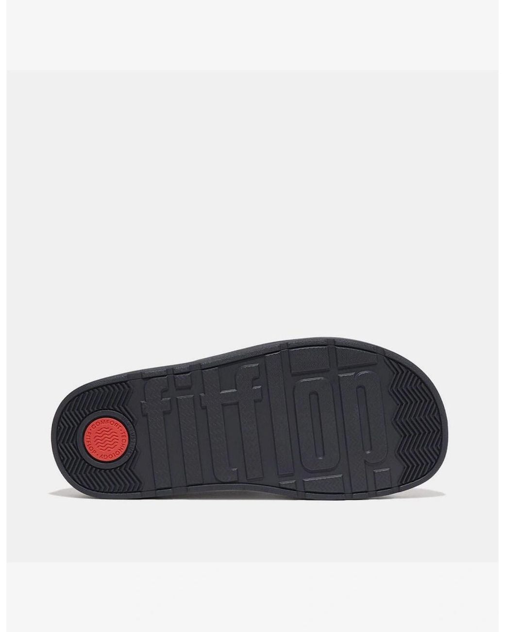 Fitflop Blue Gen-Ff Felt Mule Slippers