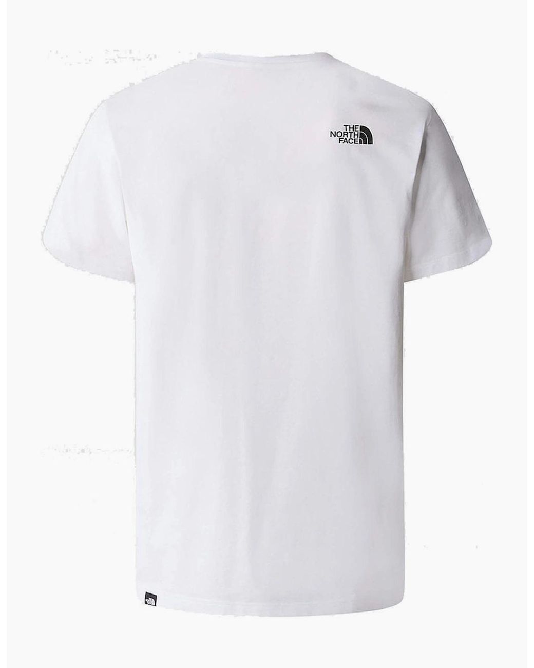 The North Face White Simple Dome T-Shirt for men