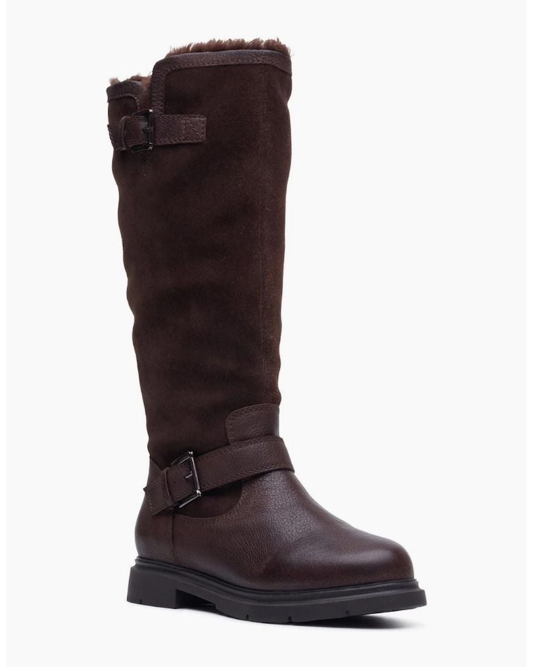Hush Puppies Brown Cressida Knee High Boots