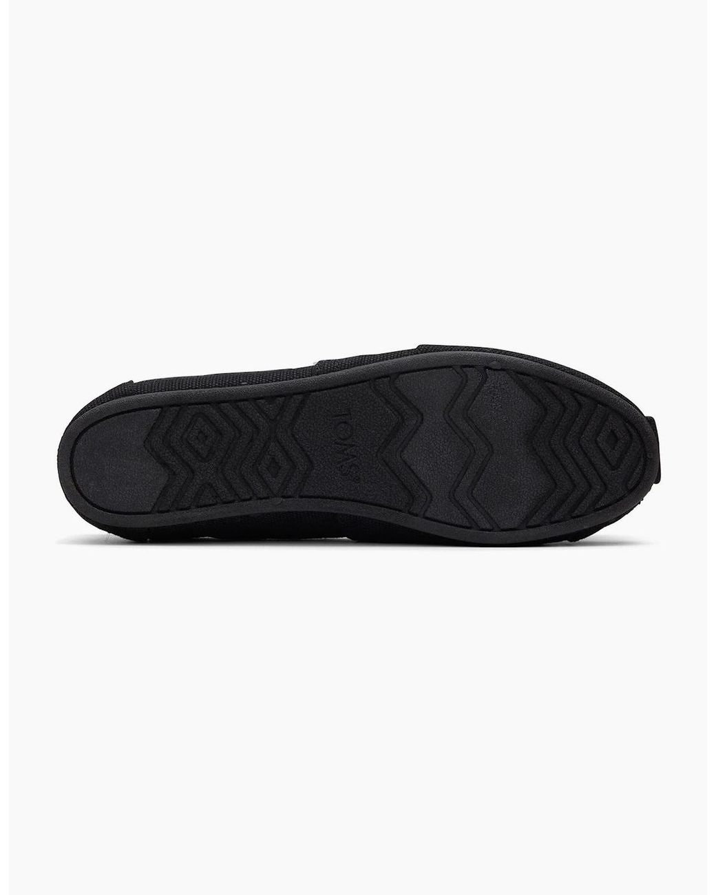 TOMS Black Alpargata Classic Cotton Espadrilles