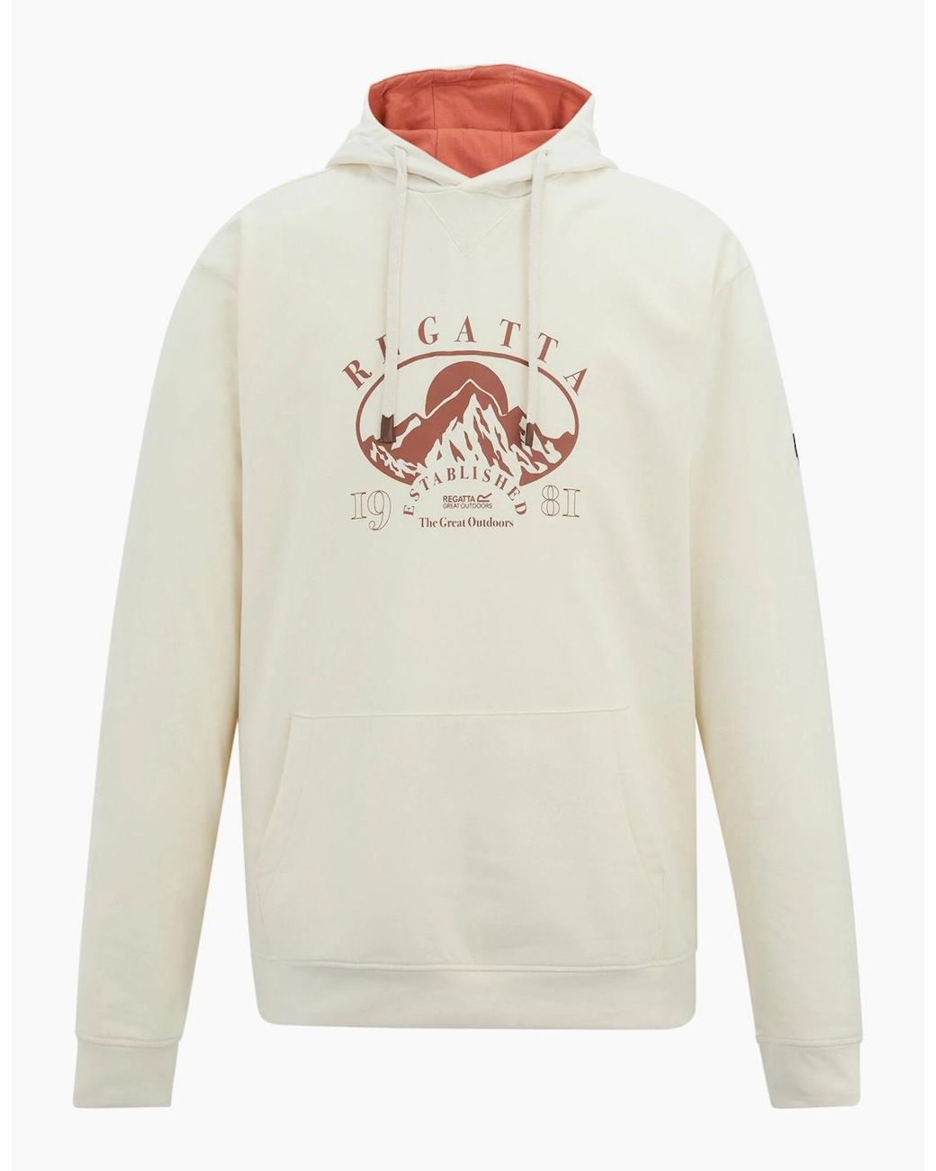 Regatta White Cline Mountain Hoodie for men