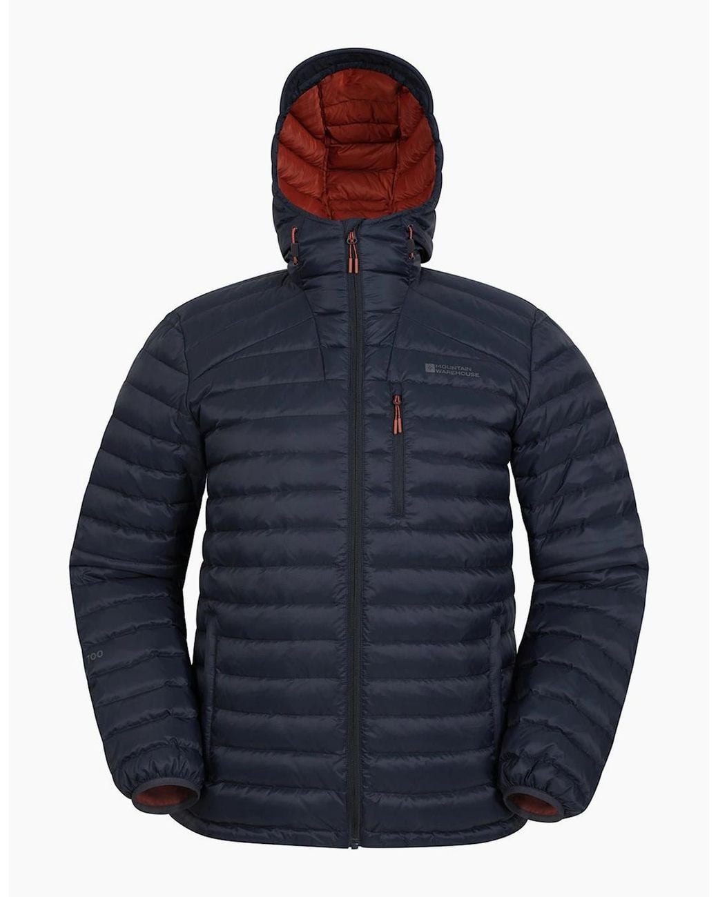 Mountain Warehouse Blue Henry Ii Extreme Down Filled Padded Jacket for men