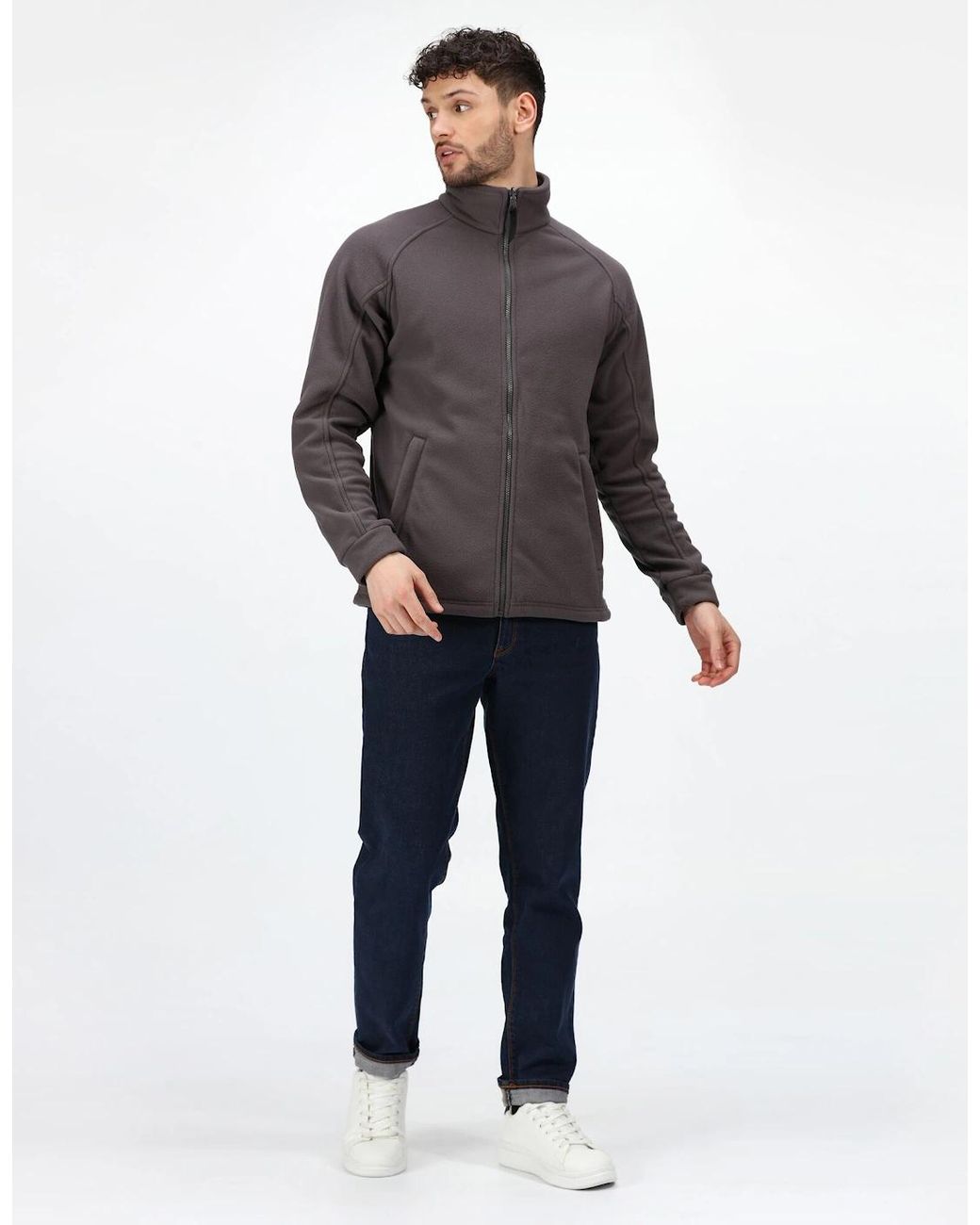 Regatta Gray Thor Iii Anti-Pill Fleece Jacket for men