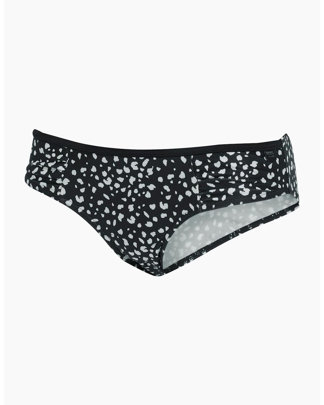 Regatta Black Ladies Aceana Polka Dot Bikini Bottoms