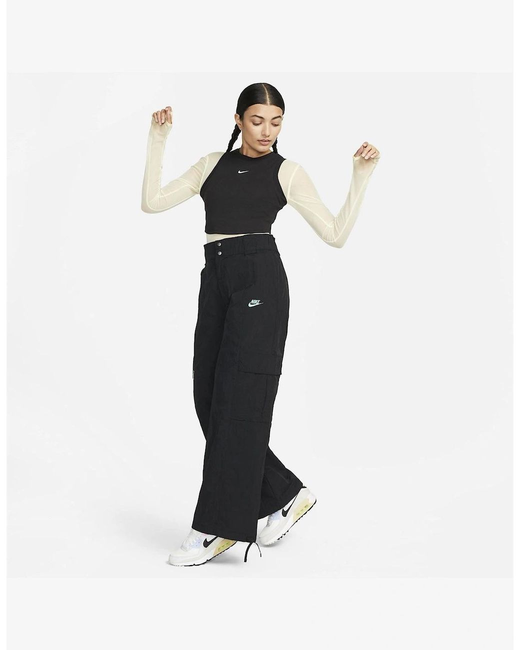 Nike Black Chill Tank Crew Neck Sleeveless Muscle Tank