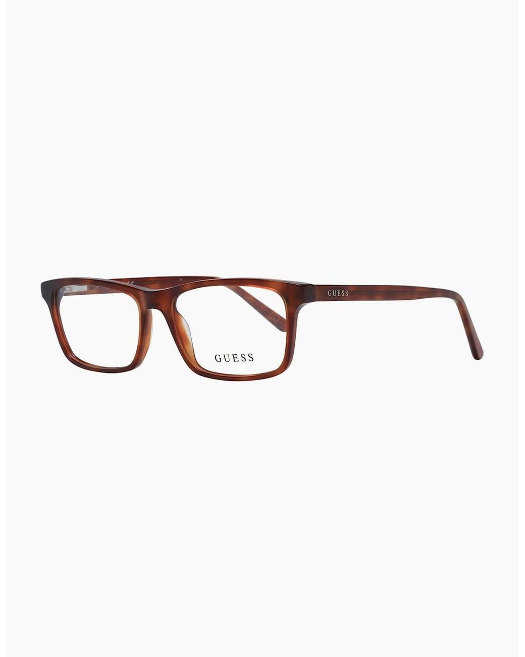 Guess Brown Optical Frame Gu8268 053 49 for men