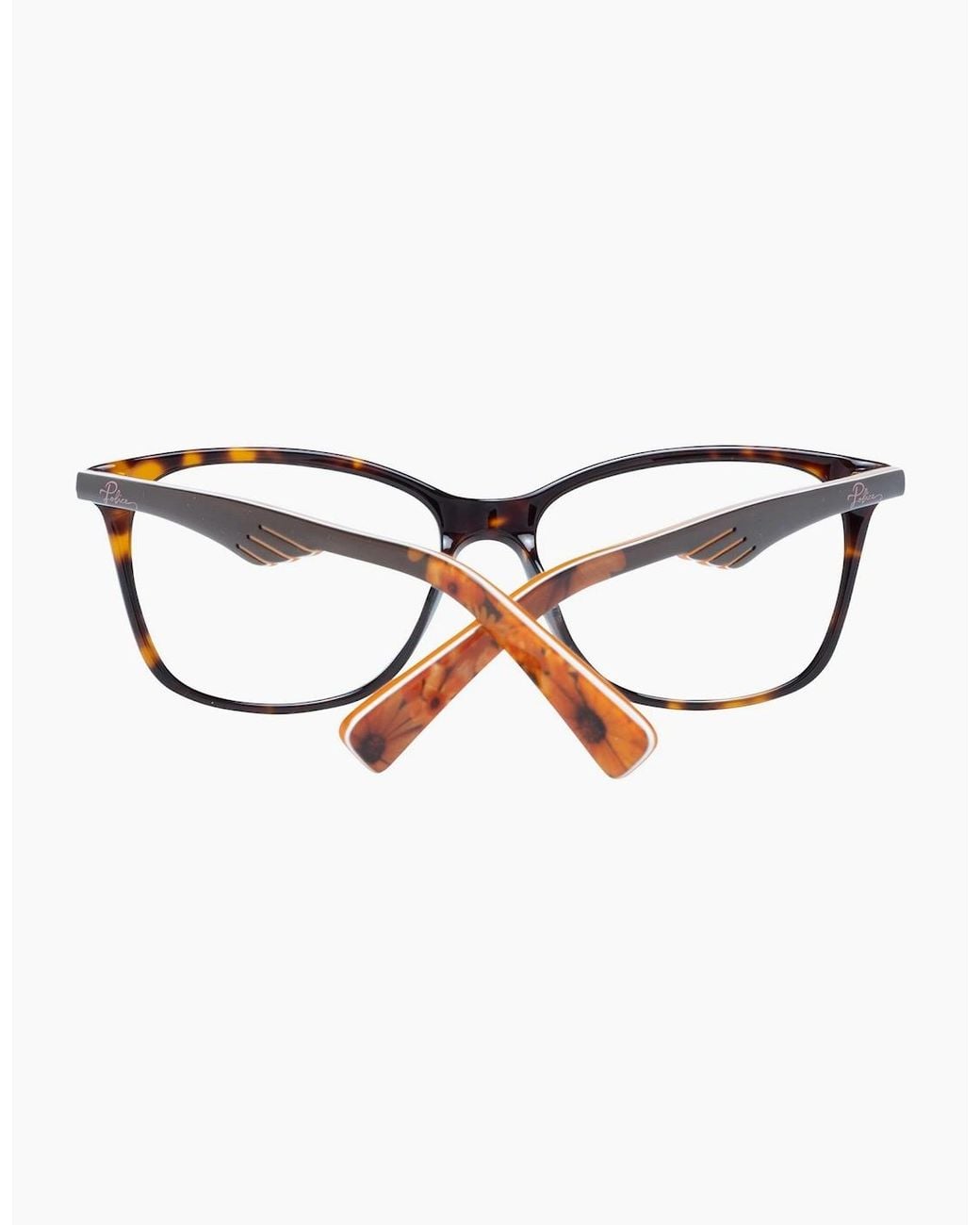 Police Brown Optical Frame Vpl502N 0722 52