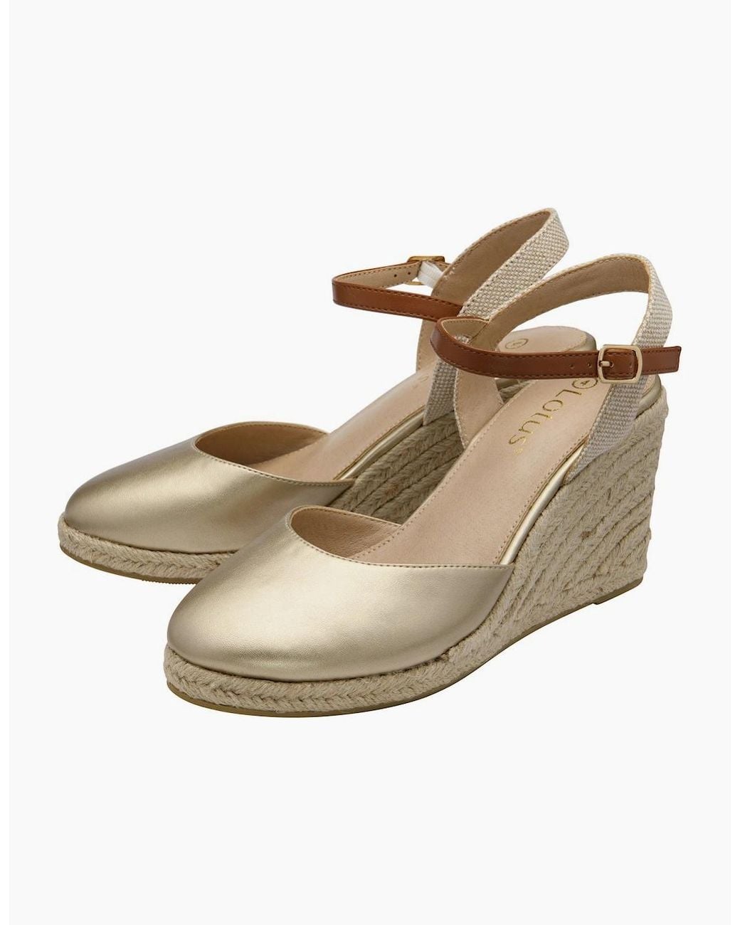 Lotus Metallic Katie Espadrilles