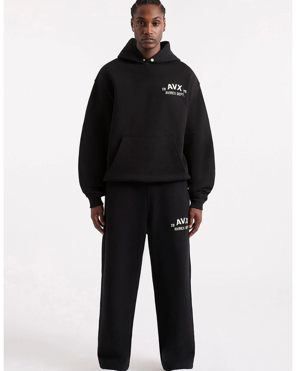 AVX Black Corp Oh Hoody for men
