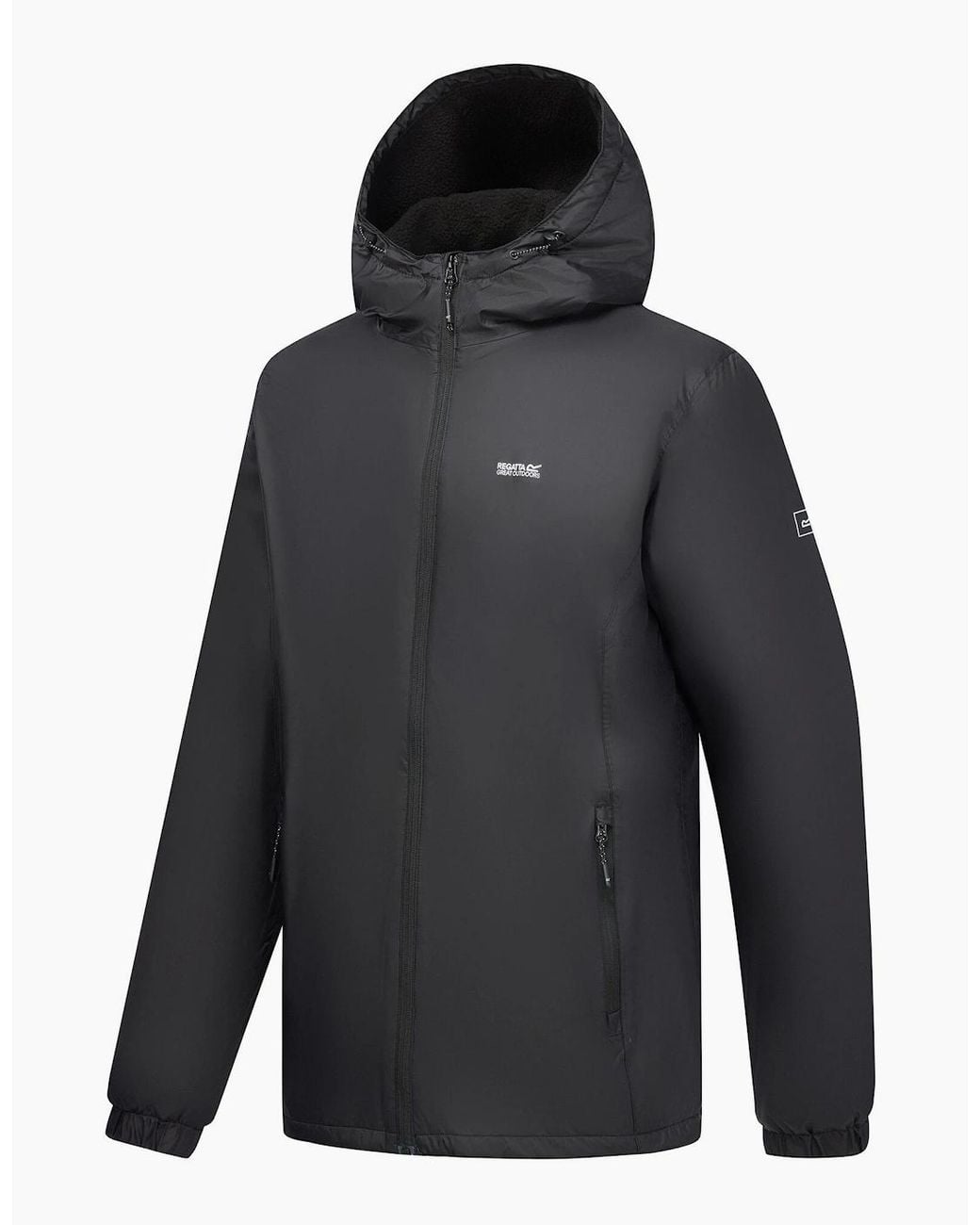 Regatta Black Kybre Fleece Lined Jacket for men