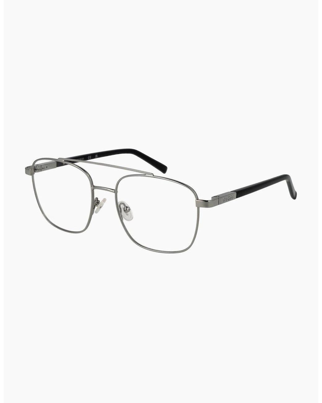 Guess Metallic Optical Frame Gu3038 005 52 for men