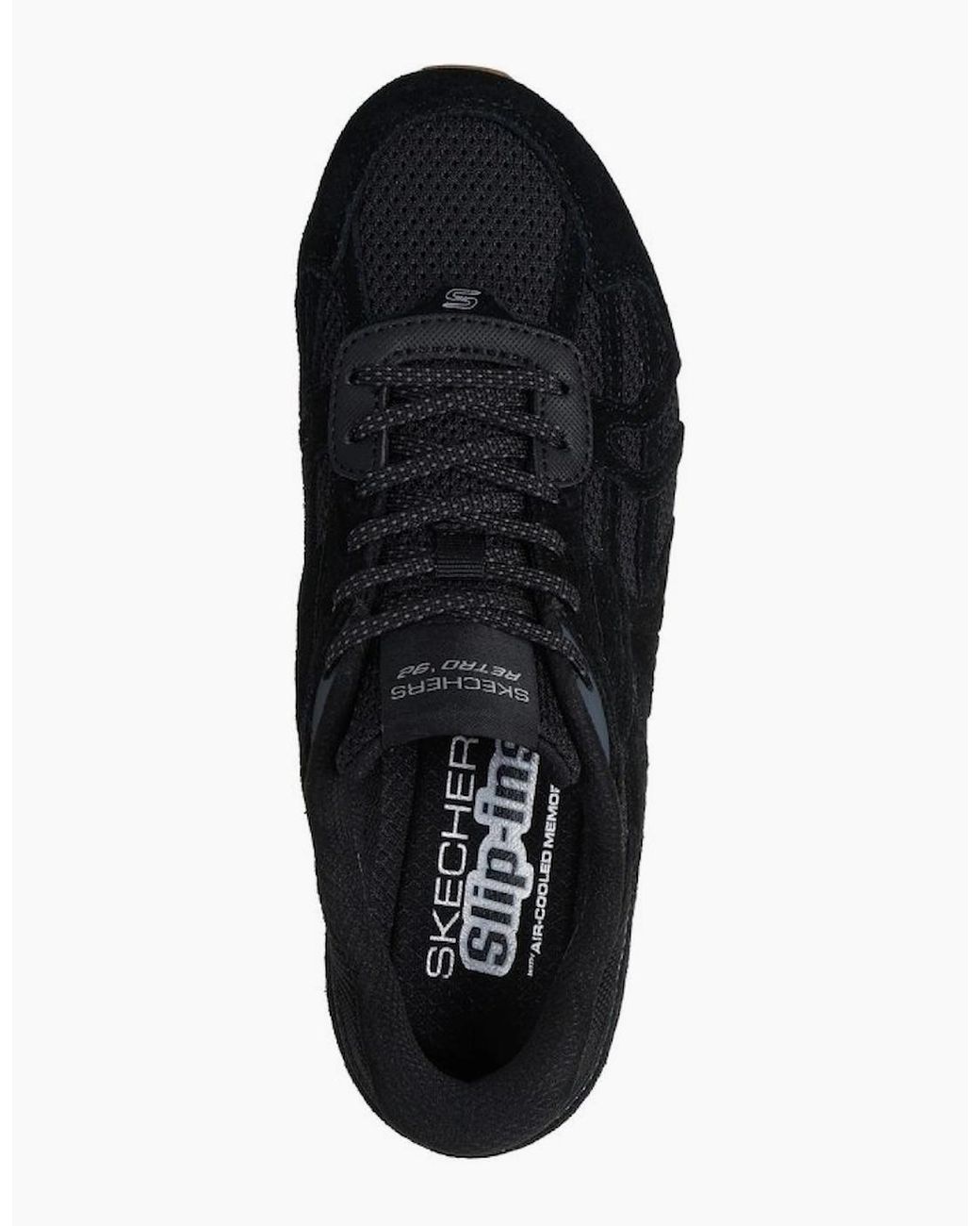 Skechers Black Retro Lite Oshare Trainers
