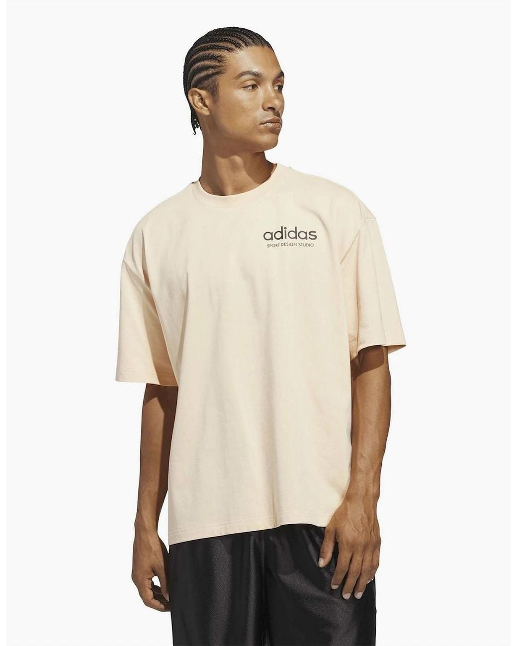 Adidas Natural Asd Otb Tee for men