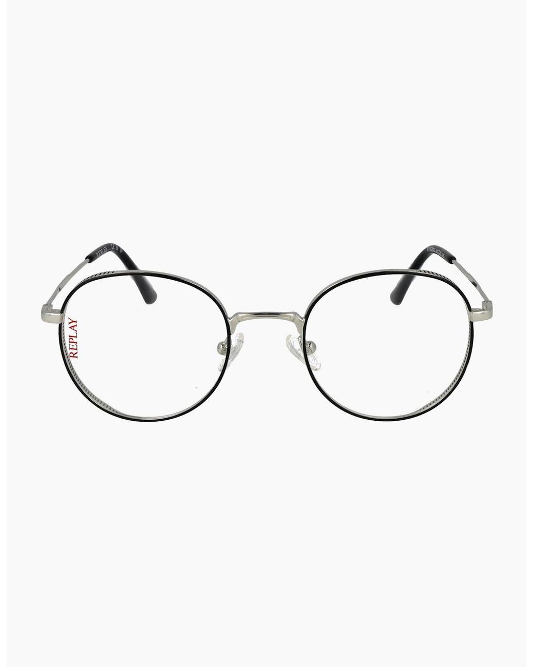 Replay Black Optical Frame Ry462V 02 50 for men