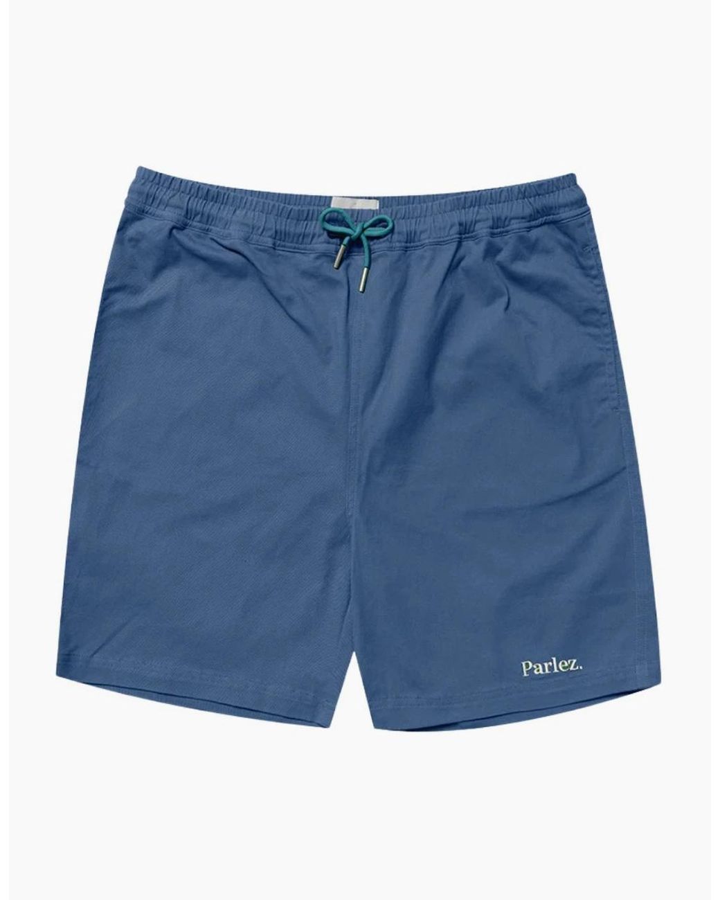 Parlez Blue Arc Lagoon Shorts for men