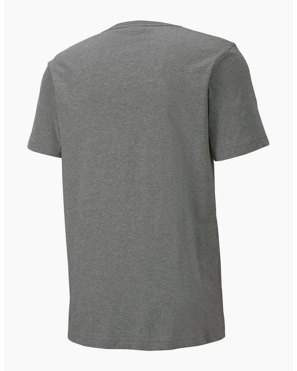PUMA Gray 23 Casuals T Shirt for men