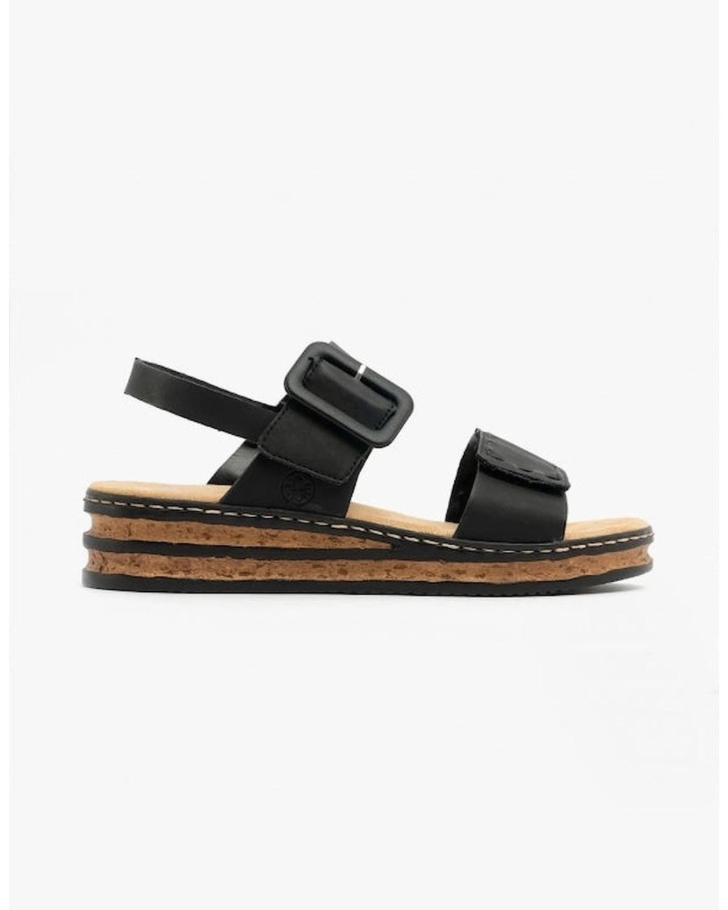 Rieker Black 62950-00 Sandals