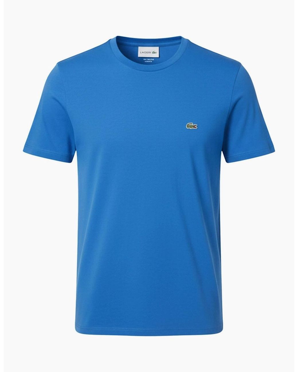 Lacoste Blue Pima T Shirt for men