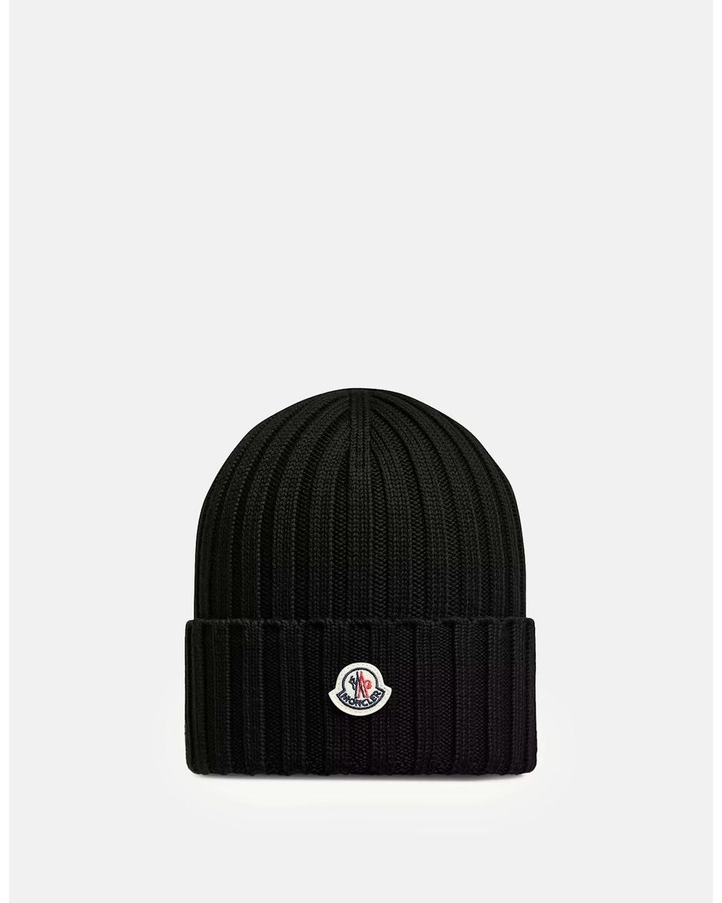 Moncler Black Archive Logo Hat