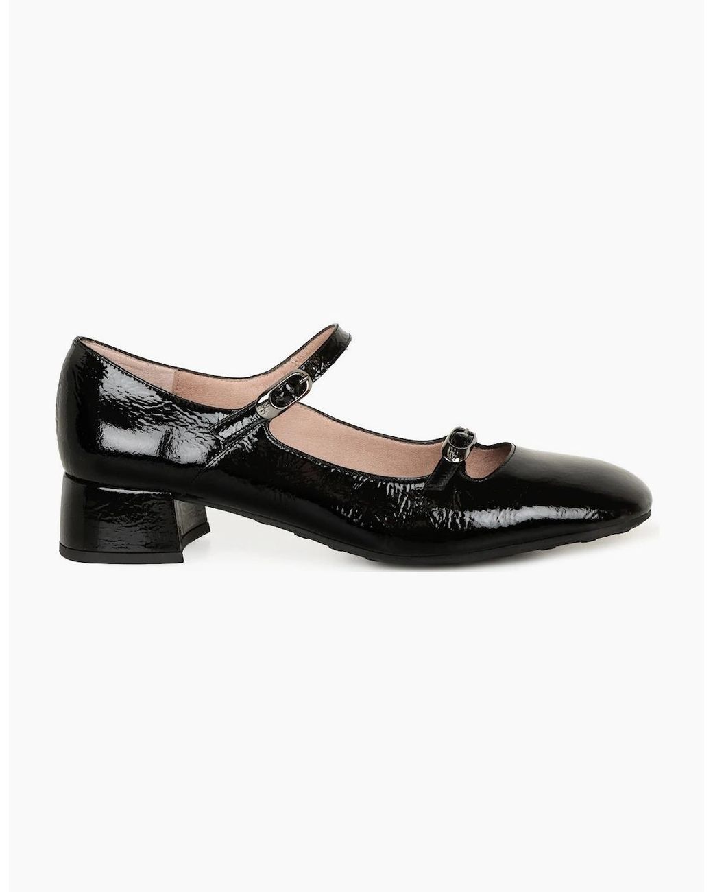 Hispanitas Black Oporto Court Shoes