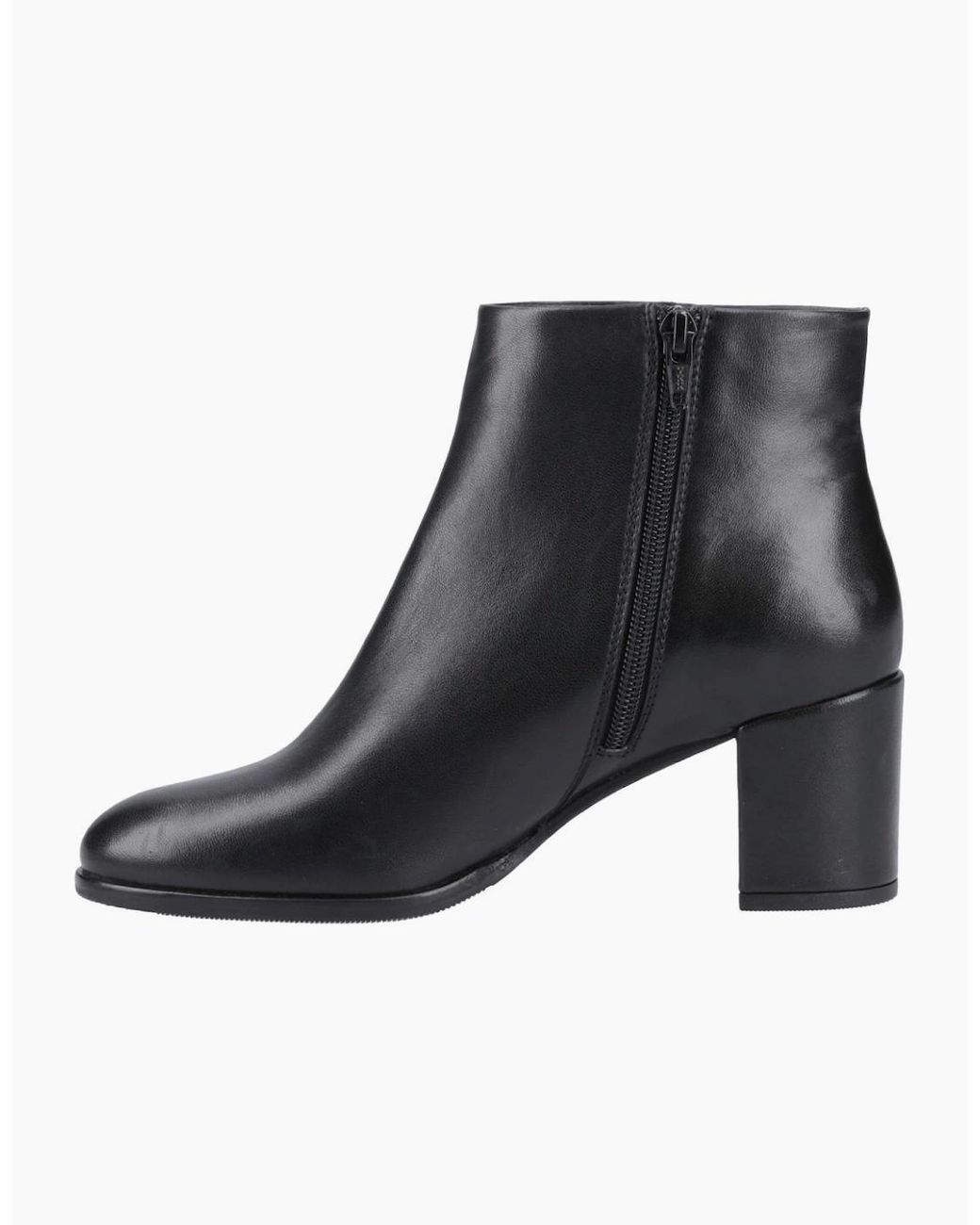 Hush Puppies Black Claridy Ankle Boots