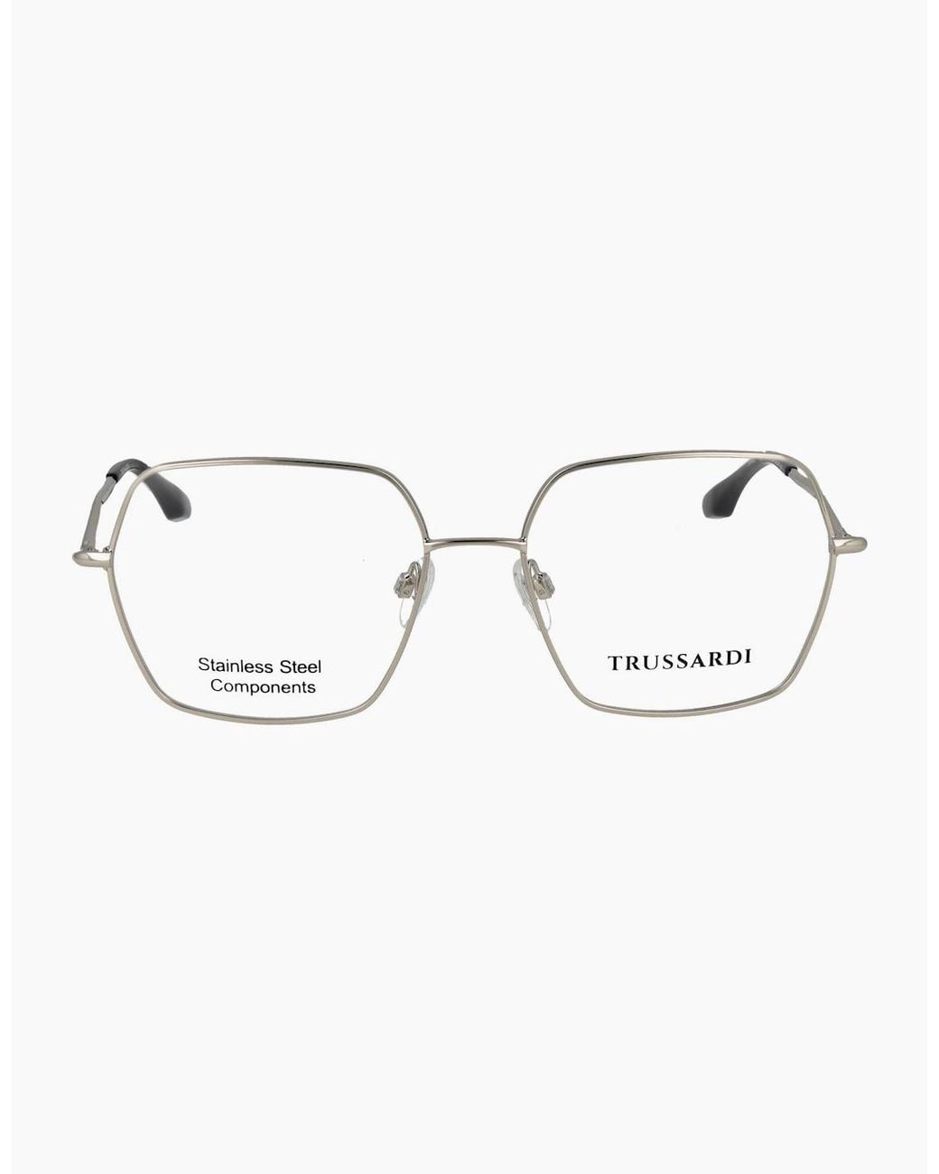 Trussardi Metallic Optical Frame Tsw1038 03A 56