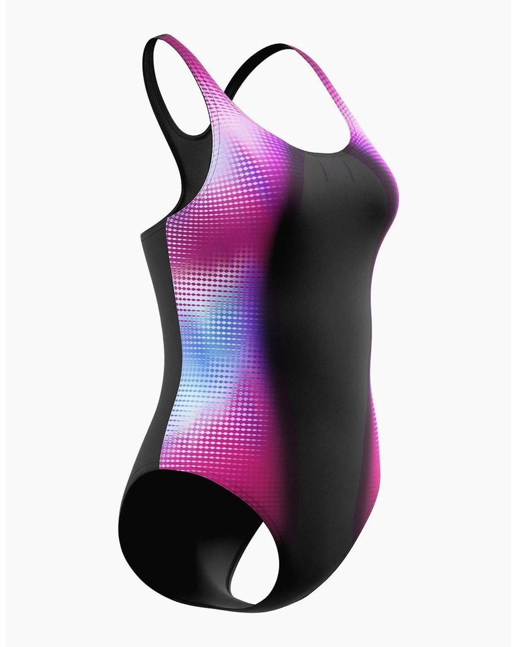 Speedo Pink Ladies Medalist Printed One Piece Swimsuit
