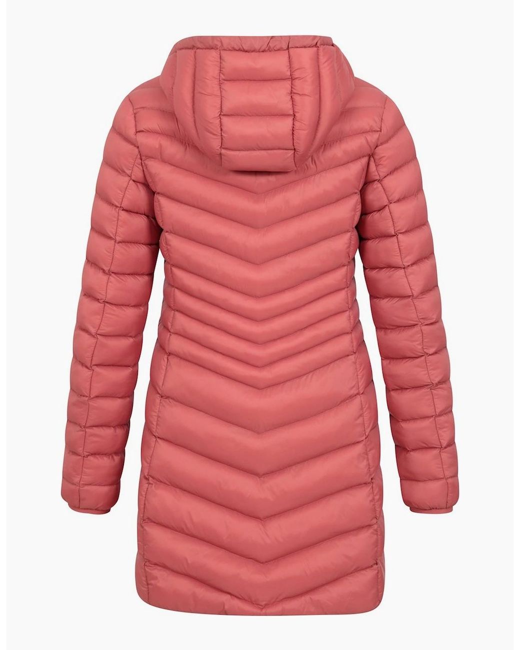 Mountain Warehouse Red Ladies Florence Long Padded Jacket